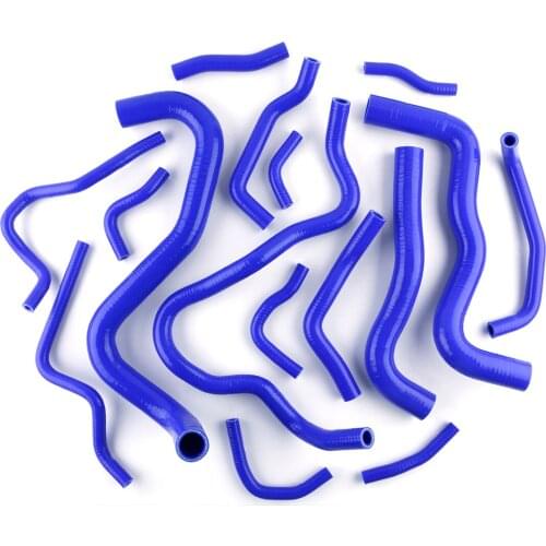 FOR HONDA Civic LX EX Si Sport 1.5T 2016-2018 Silicone Radiator Hose Kit