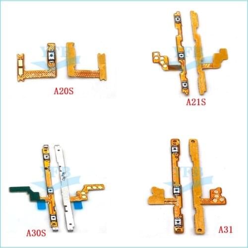 For Samsung Galaxy A10S A20S A21 A215F A21S A217 A31 A315F A30S A307 A02 A42 Power On Off Volume Side Button Key Flex Cable
