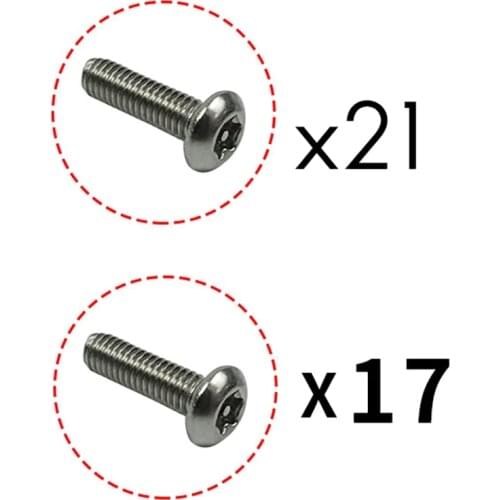 For Xiaomi Mijia M365/Pro Electric Scooter Floor Anti-Theft Screw for Fixing the Battery Compartment Cover