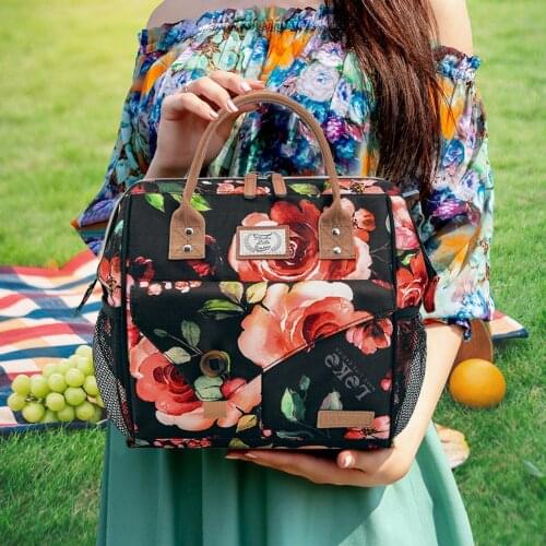 Women Men Camping Leak Proof Insulated Tote Beach Lunch Bag Portable Food Container Outdoor Large Capacity Travel Picnic Fishing