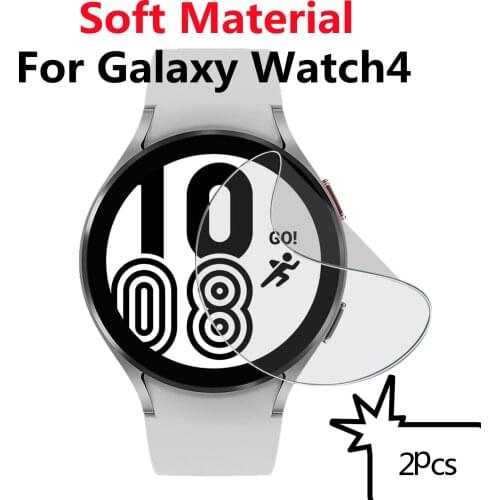 Hydrogel Film For Samsung Galaxy Watch 4 44mm 40mm Watch4 Classic 46mm 42mm Accessorie HD Clear Hydraulic Film Screen Protector