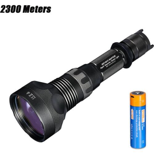 JETBEAM 2300 Meters White Laser LEP Flashlight Spotlight Long Throw Light 21700