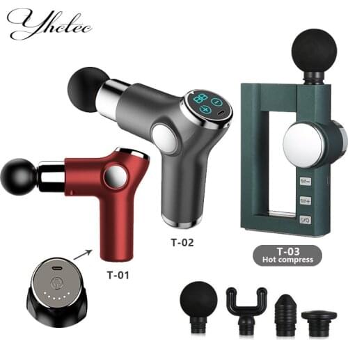 Massage Gun Vibrators Muscle Massager Gun MINI Hot Compress Deep Muscle Relaxer High-frequency Vibration Decomposes Lactic Acid