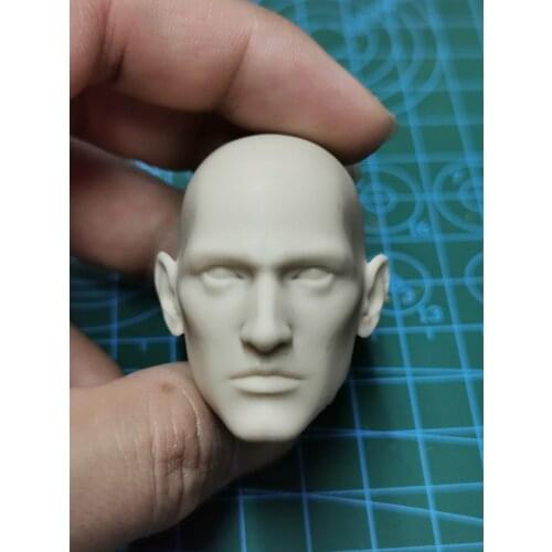 1/6 Scale the Last Fantasy Tough Man Luther Unpainted Head Models for 12''Figures Bodies Accessories DIY