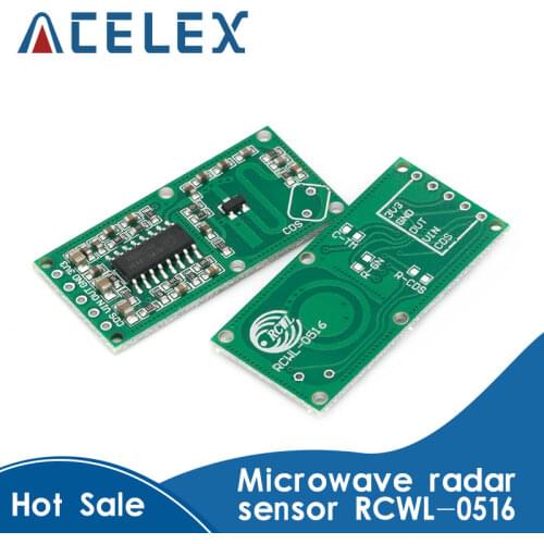 RCWL-0516 microwave radar sensor module Human body induction switch module Intelligent sensor