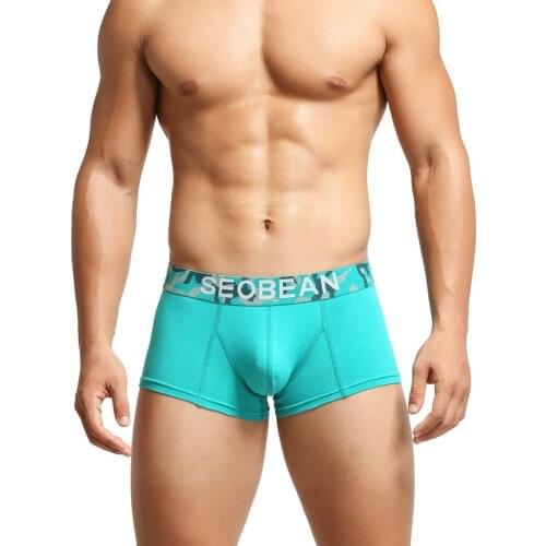 Mens Underwear Bugle Pouch Breathable Boxer Shorts Underpants Panties Calzoncillo Hombre Underwear Sleep Bottoms Trunks 2XL