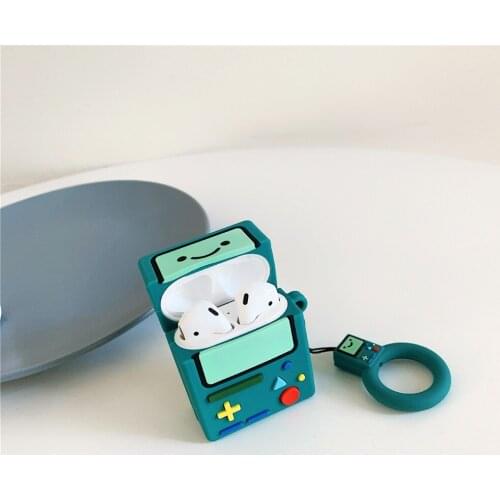 Soft Silicone Earphone Case for AirPods Pro 2019 Wireless Headphone Charging Case Protective Cover Game Console Design Case