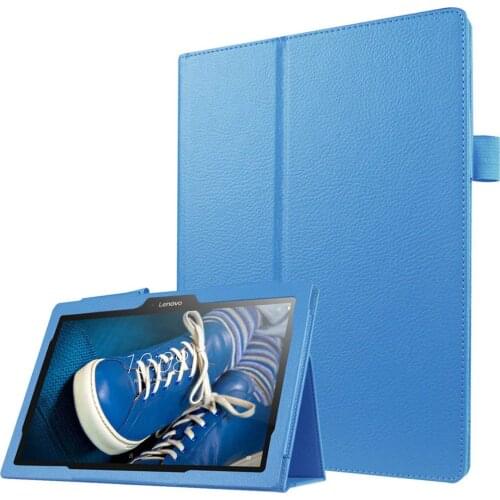 New PU Leather Cover Stand Case For Lenovo IdeaTab 10.1 A10-70 A7600 A7600-h / A7600-f Tablet PC Tablette Stands Funda 2015