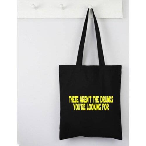 Drinking Makes Everything Better Tote Bag Alcohol Canvas Shopping Bags Fashion Drinks Large Bag Reusable Friendly Products