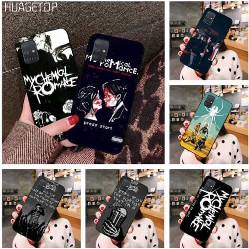 HUAGETOP Super My Chemical Romance Phone Case For Samsung Galaxy A21S A01 A11 A31 A81 A10 A20E A30 A40 A50 A70 A80 A71 A51