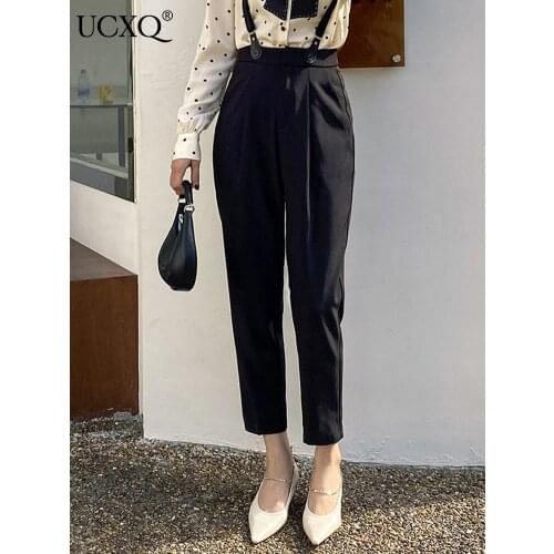 Женские брюки с высокой талией UCXQ China At AliExpress