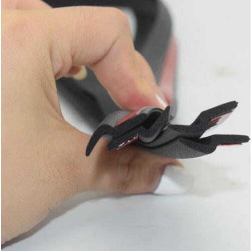 Car Door Seal Strip Edge Rubber Noise Weatherstrip Sealing Rubber Auto Rubber Seals For the application of saab X55