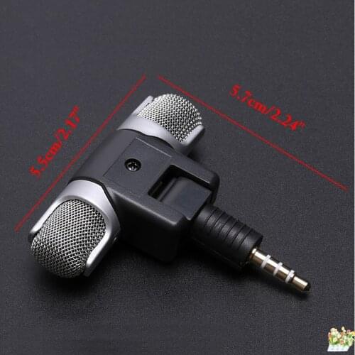 1PCS Mini Microphone Stereo Voice MIC 3.5mm for Universal phone Microphone