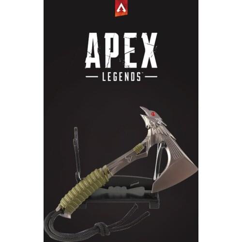Apex Hero Game Bloodhound Raven Bite Hand Axe Weapon Model Evil Spirit Blade Leather Version Childrens Holiday Gift
