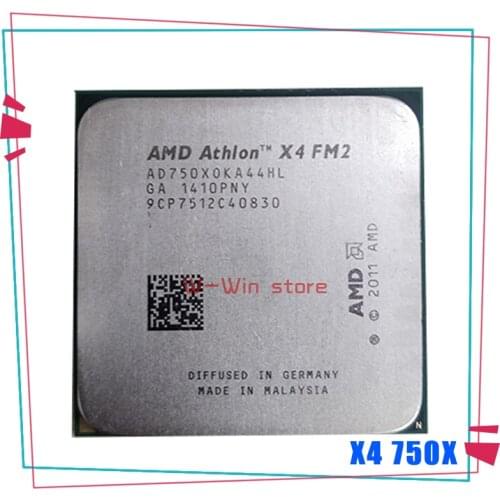 AMD Athlon II X4 750X 750 3.7G 65W AD750XOKA44HL Quad-Core CPU Socket FM2