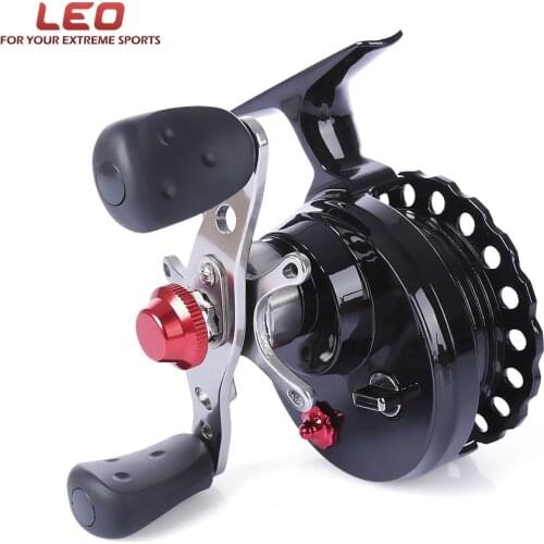 Hot Sale LEO DWS60 4 + 1BB 2.6:1 65MM Fly Fishing Reel Wheel with High Foot Fishing Reels Left/Right Hand Fishing Reel Wheels