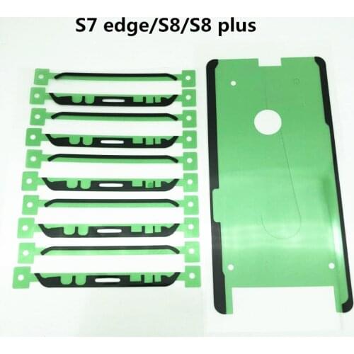 10pcs Frame Adhesive Sticker Use For Samsung S7edge/S8/S8 Plus LCD Display Screen Repair Frame Glue Parts