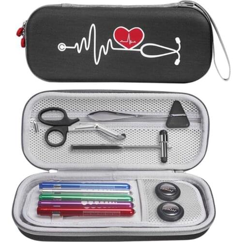 EVA Portable Travel Carrying Case Shell Organizer Bag for 3M Littmann Classic III Stethoscope Accessories Storage Box