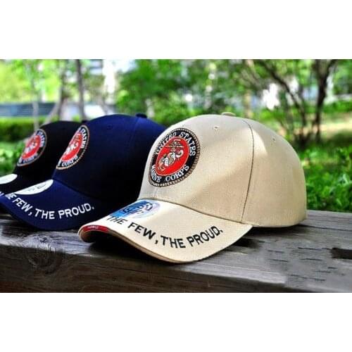 US UNITED STATES ARMY MARINE CORPS TACTICAL EMBROIDERED BASEBALL CAP HAT Unisex Baseball Caps