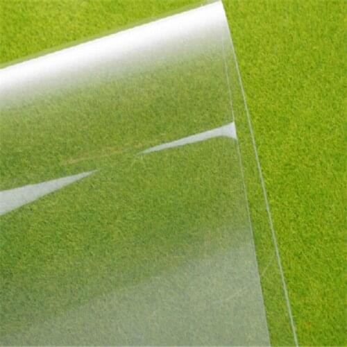 5pcs/lot 20*30cm DIY Clear Pvc Sheet For Hobby Model Maker And Architecture Scale Building Materails