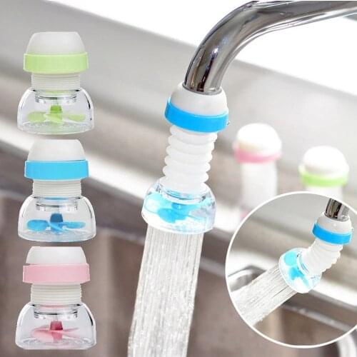 360 Sink Adjustable Water Tap Extension Filter Shower Water Tap Bathroom 360 Degree Faucet Extender Home Kitchen Accessories