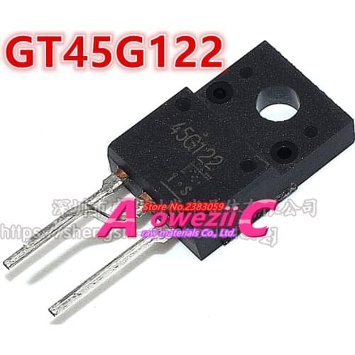 Aoweziic 100% new imported original GT45G122 45G122 TO-220F liquid crystal plasma field effect transistor
