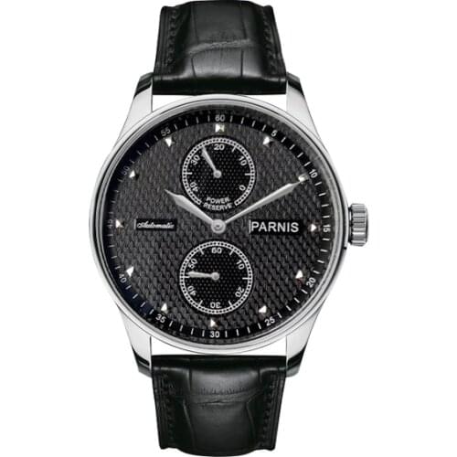 Men wrist watch luxury brand,mens automatic watches PARNIS man self wind mechanical wristwatch waterproof clock sapphire relogio