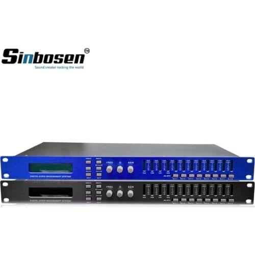 Digital audio processor 4 in 8 out loudspeaker systems processor D-480