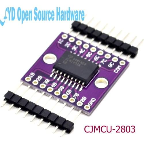 CJMCU-2803 ULN2803A module high voltage high-current Darlington tube driver