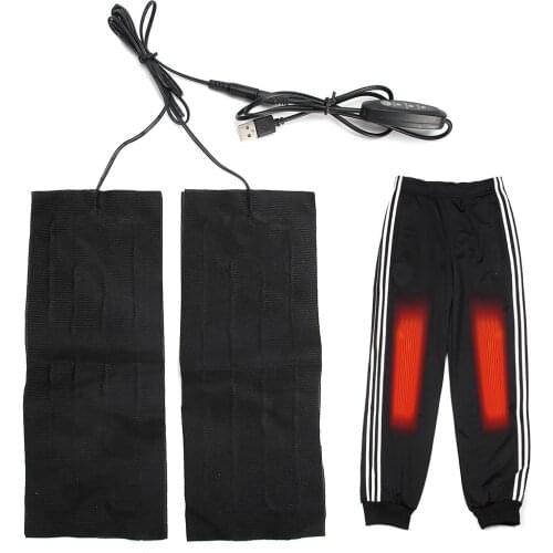 Electric Heating Pad 3 Gears Temperature Adjustment Pants Knee Joint Heating Pad Massager Treatment