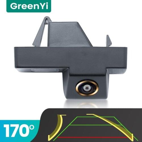 GreenYi Trajectory 170° AHD Car Rear View Camera for Toyota Land Cruiser 100 Prado 120 Night Vision Reverse Reversing 4 pin
