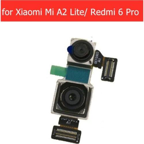 For Xiaomi Mi A2 Lite/ Redmi 6 Pro Back Main Camera Module Big Camera Big Rear Camera Module Flex Cable 12MPX Repair Spare Parts