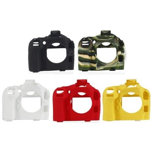 Soft Silicone Rubber Camera Protective Body Cover Case Bag Skin For Nikon D800E D800 leather Camera Bag Lens bag Neoprene Soft