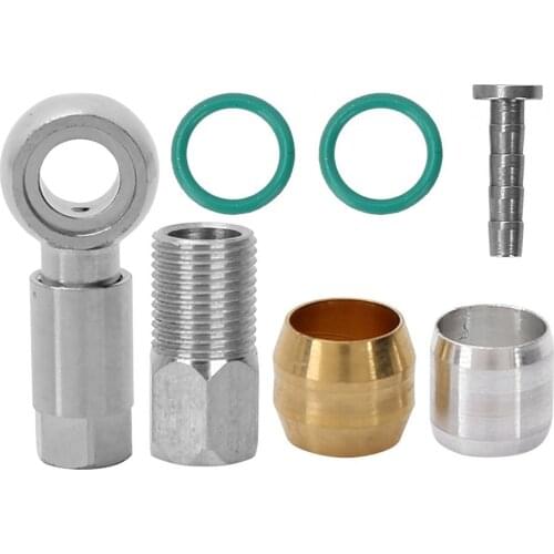 Bike Cable End Banjo Set Connect Insert For-shimano Hydraulic Disc Brake Hose Bh90 Connector Oil Needle Olives Sealing Ring Set