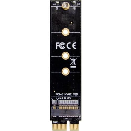 NVME Adapter Card M.2 to PCI-E3.0 1x Extension M Key NGFF Converter Card
