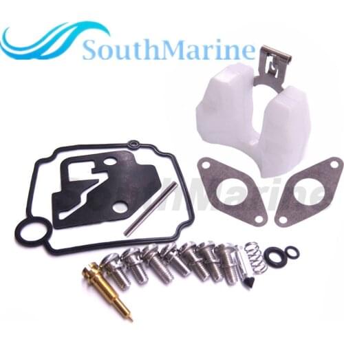 Boat Motor 8M0044576 Carburetor Repair Kit for Mercury Mercruiser Quicksilver Outboard Engine 8HP 9.9HP