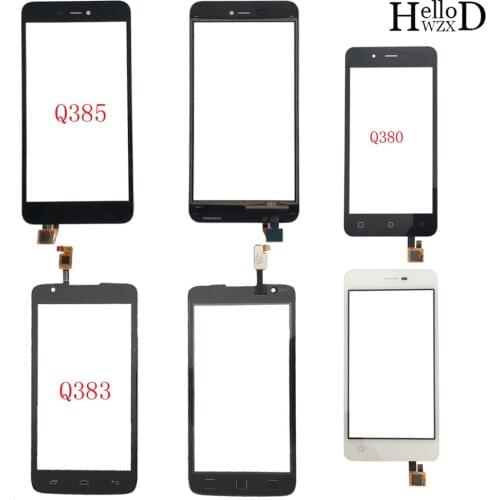 Mobile Touch Screen For Micromax Q380 Q383 Canvas Spark 3 Q385 TouchScreen Digitizer Panel Front Glass Sensor 3M Glue Wipes