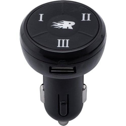 Universal Cigarette lighter USB Car Charger with remote control used for exhaust Muffler Kit cutout Cut Out Valve remote control
