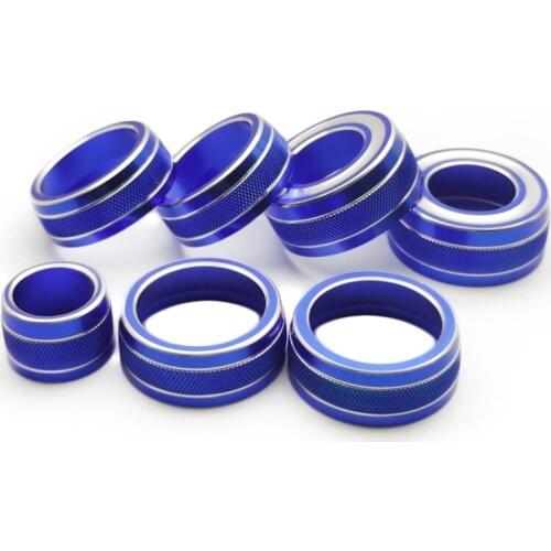 Air Vents Signal Light Stick Trim Button Cover Aluminium Decor Trim Cover for Chevrolet Camaro 2017- 2020