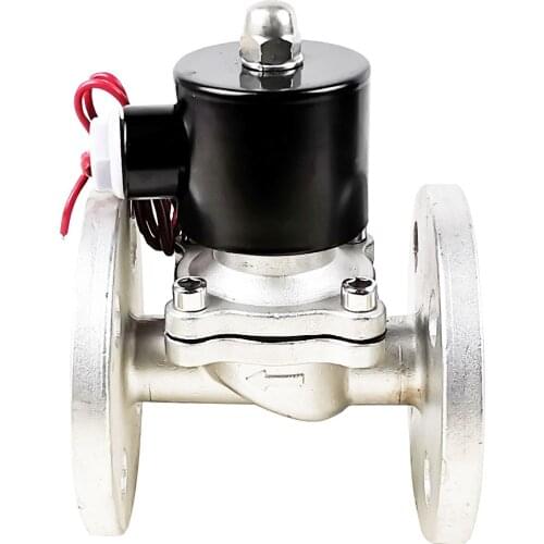 1 inch solenoid valve flange type normally closed 2WB 25