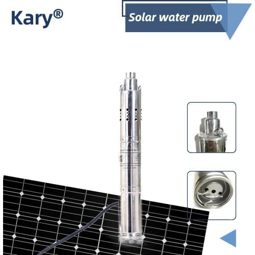 Dc 12v brushless motor 2000L per hour flow rate lift 30m solar water pump for home and farm water supply