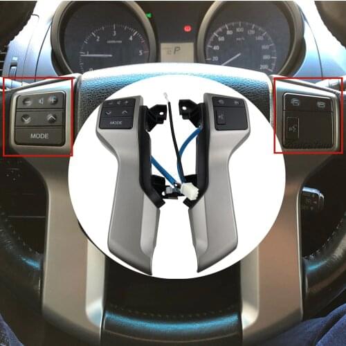 Car Multifunction Steering Wheel Switch Control Button Assy 84250-60140-B0 84306-06140 For Toyota Land Cruiser Prado