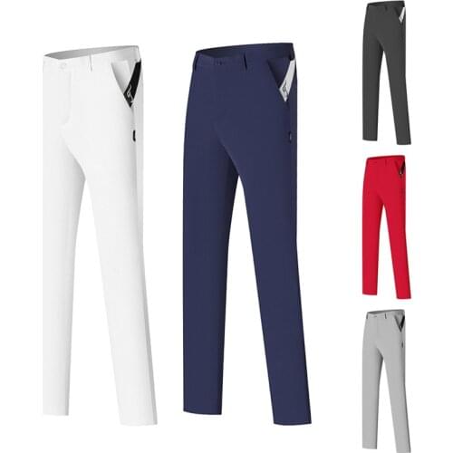 Golf Mens Pants Sports Quick-Drying Breathable Trousers Casual Outdoor Stretch Summer New Style 2021