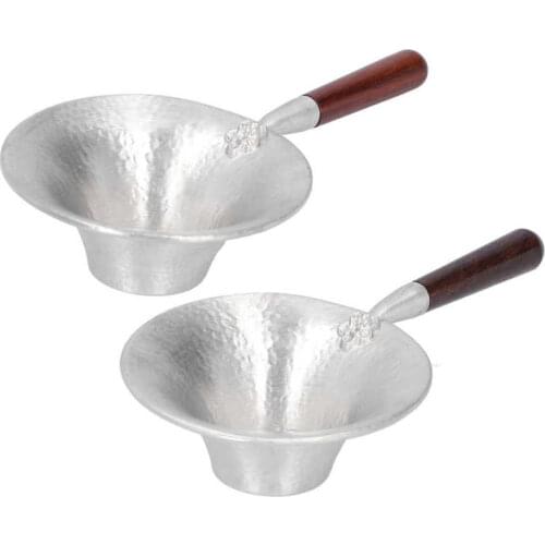 Tea Filter Tea Strainer with Wooden Handle Corrosion‑Resistant for Tea Cocktail