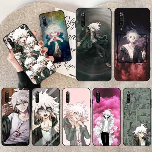Makoto Nagito Komaeda Anime Phone Case for Xiaomi Mi Note 10 Lite Mi 9T Pro xiaomi 10 10 CC9 Pro 9SE
