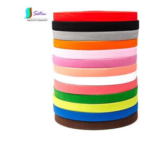 Colourful Soft Cozy Craft DIY Sewing Accessories Knit High Elastic Band Ribbon for Baby Children Pregnant Women Width 2CM S0040N