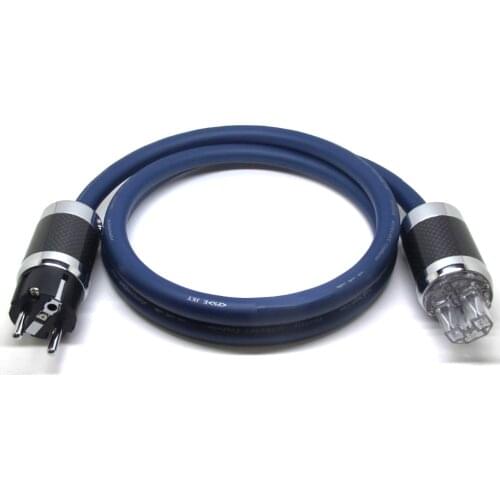 Hi-end FP-3TS20 OCC AC power cord power cable hifi EU standard audio CD amplifier amp EU Plug Power