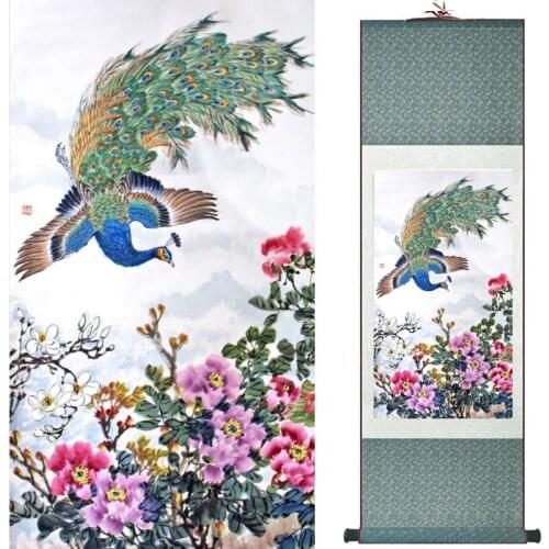 Flowers painting Chinese traditional art painting home decoration paintings20190905001