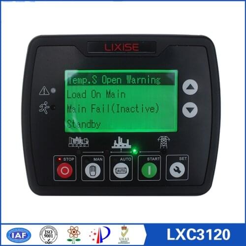 Diesel engine generator controller LXC3120 Completely replaced dse4520 diesel generator auto start control