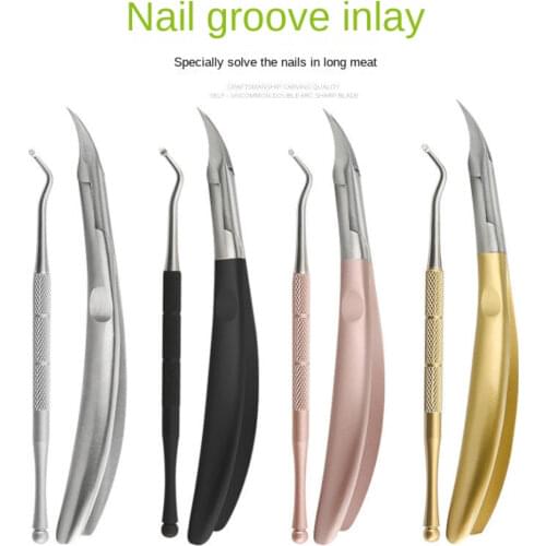 Paronychia Improved Stainless steel nail clippers trimmer Ingrown pedicure care professional Cutter nipper tools feet toenail